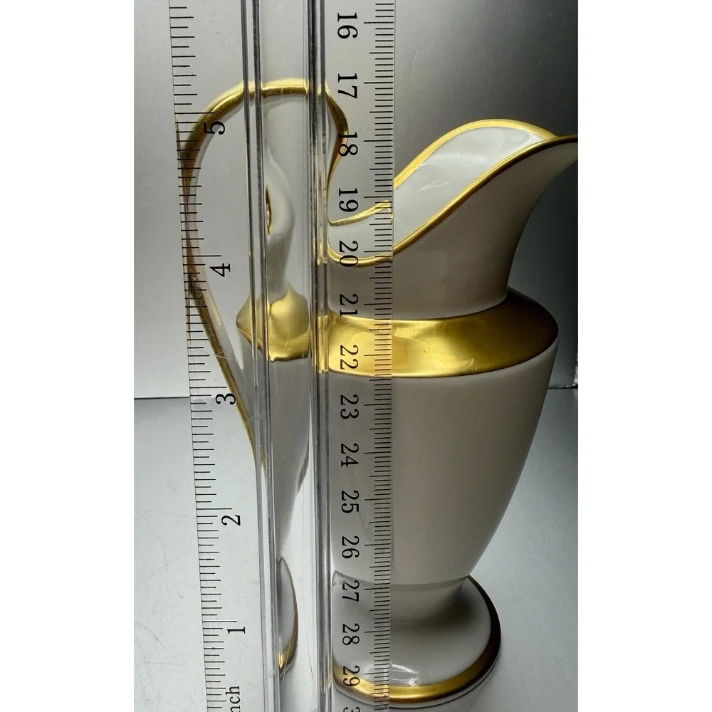 Fürstenburg Empire‎ Porcelain Creamer Gold Trim 5 3/8